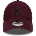 gorra-curva-granate-ajustable-9twenty-colour-pack-de-new-york-yankees-mlb-de-new-era