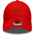 new-era-new-york-yankees-mlb-9forty-colour-pack-rod-justerbar-buet-kasket-med-rodt-logo