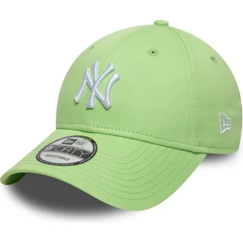 Justerbar 9FORTY Colour Pack lys grøn krummet kasket fra New York Yankees MLB af New Era