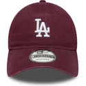 los-angeles-dodgers-mlb-new-era-9twenty-colour-pack-bordeaux-trucker-kasket