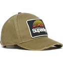 superdry-justerbar-gron-buet-kasket-med-grafik-i-khaki