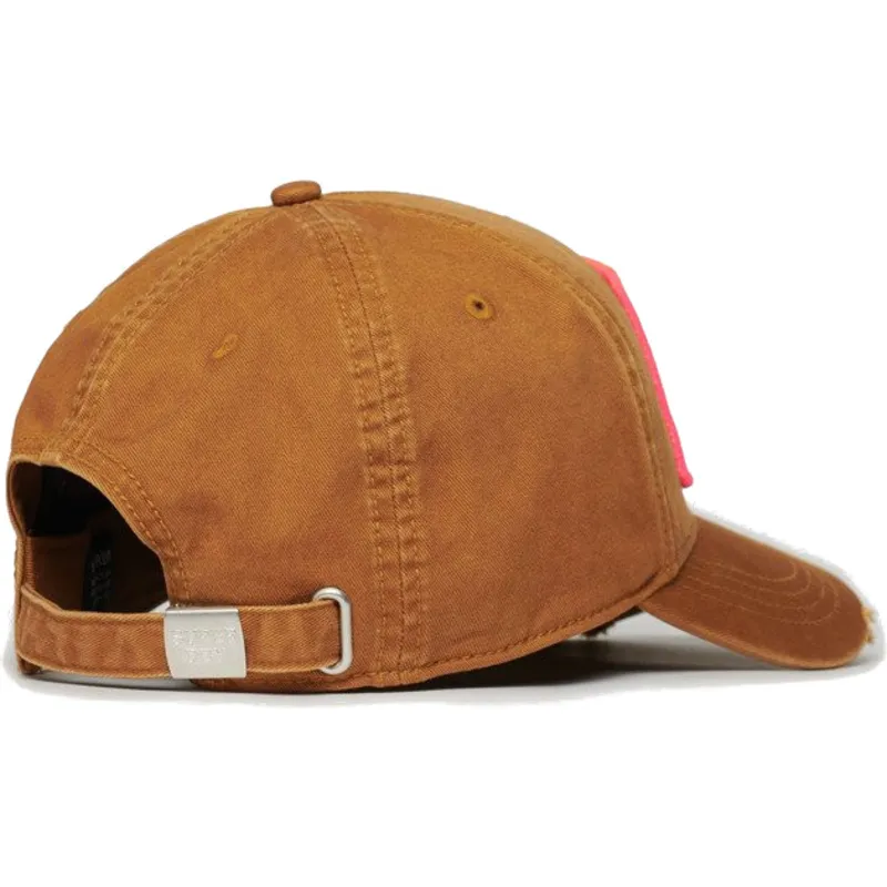 brun-justerbar-buet-kasket-graphic-denim-co-tobacco-brown-fra-superdry