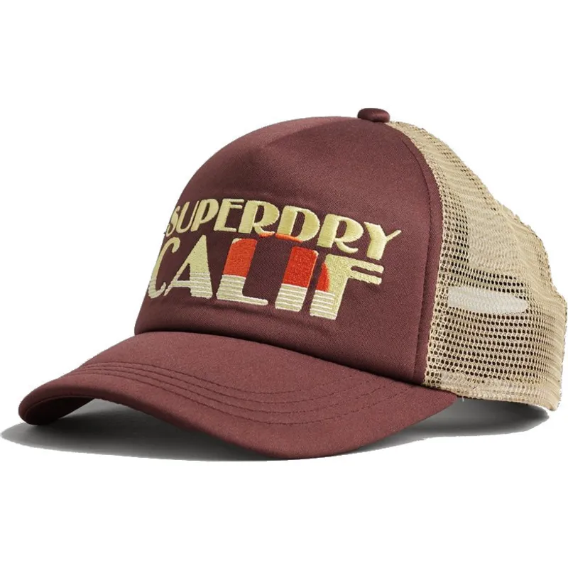 trucker-kasket-brun-vintage-brown-chicory-coffee-fra-superdry