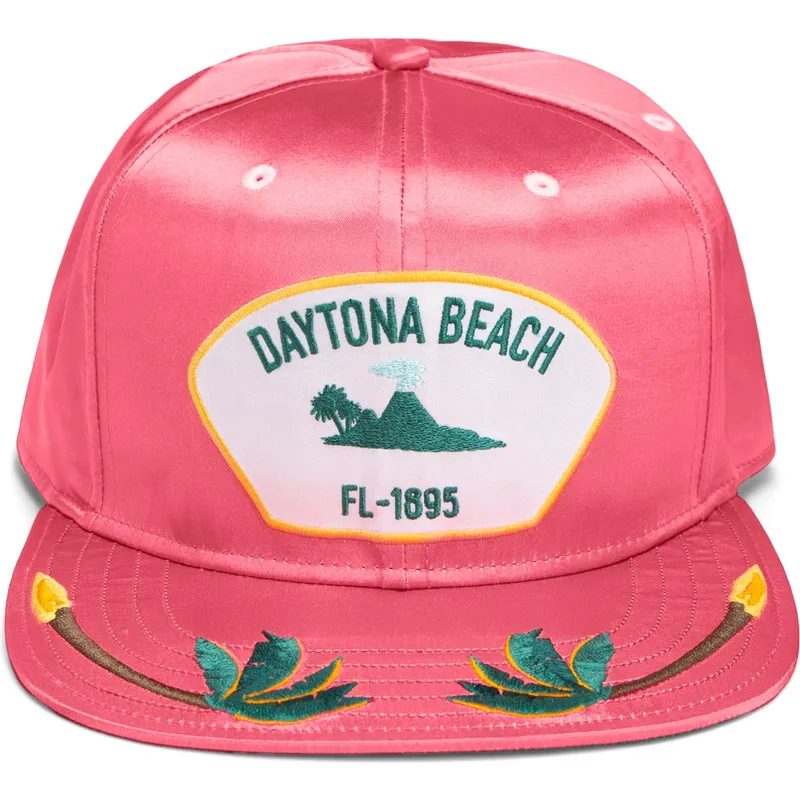 goorin-bros-flad-skaerm-daytona-beach-florida-man-erupts-bucket-list-the-farm-pink-snapback-kasket