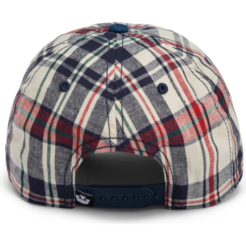 goorin-bros-curved-brim-raised-in-a-barn-papa-cap-madras-the-farm-marinebla-og-rod-snapback-kasket