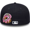 new-york-yankees-mlb-new-era-59fifty-food-icon-navybla-fitted-kasket