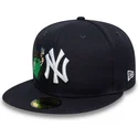 new-york-yankees-mlb-new-era-59fifty-food-icon-navybla-fitted-kasket