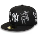 sort-fitted-59fifty-mythical-kasket-fra-new-york-yankees-mlb-af-new-era