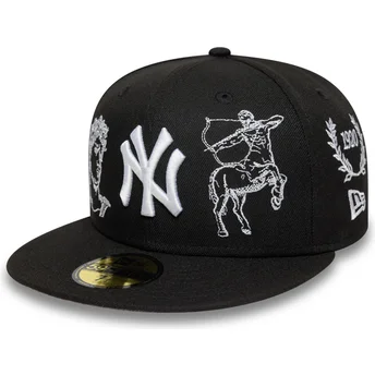 Kasketter flad sort tilpasset 59FIFTY Mythical fra New York Yankees MLB af New Era