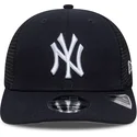 new-era-new-york-yankees-mlb-9seventy-stretch-snap-marinebla-trucker-kasket