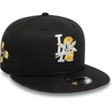 los-angeles-dodgers-mlb-new-era-9fifty-sort-floral-snapback-cap