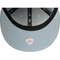 bla-snapback-fladskygget-kasket-med-marineblat-logo-9fifty-original-fit-world-series-fra-new-york-yankees-mlb-af-new-era