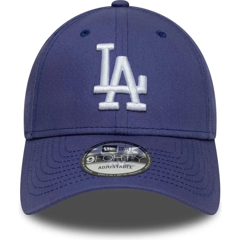 justerbar-violet-buet-kasket-9forty-league-essential-fra-los-angeles-dodgers-mlb-fra-new-era