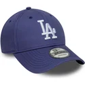 violet-justerbar-9forty-league-essential-kasket-fra-los-angeles-dodgers-mlb-af-new-era