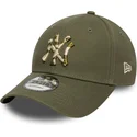 gron-justerbar-buet-kasket-9forty-seasonal-infill-fra-new-york-yankees-mlb-fra-new-era