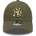 gron-justerbar-buet-kasket-9forty-seasonal-infill-fra-new-york-yankees-mlb-fra-new-era
