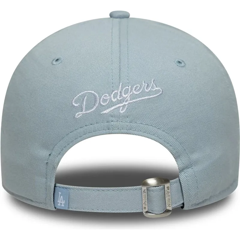 bla-justerbar-kurvet-kasket-9forty-floral-icon-fra-los-angeles-dodgers-mlb-fra-new-era