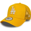 gul-a-frame-league-essential-los-angeles-dodgers-mlb-trucker-kasket-fra-new-era