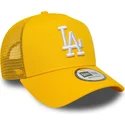 gul-trucker-kasket-a-frame-league-essential-fra-los-angeles-dodgers-mlb-fra-new-era