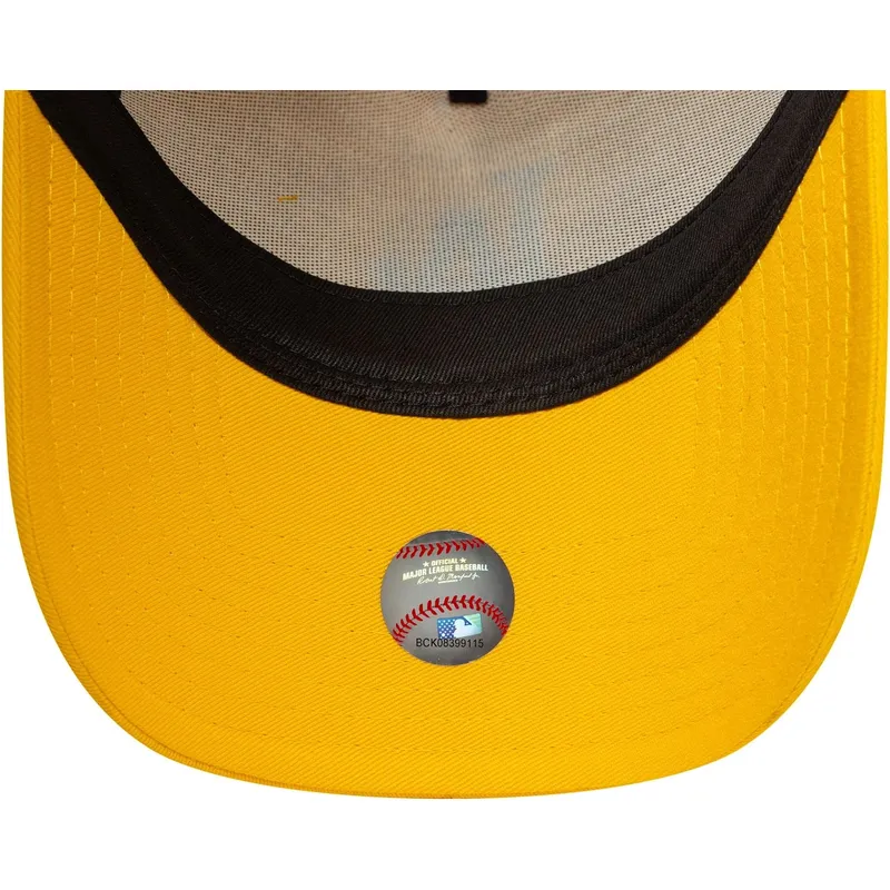 gul-trucker-kasket-a-frame-league-essential-fra-los-angeles-dodgers-mlb-fra-new-era
