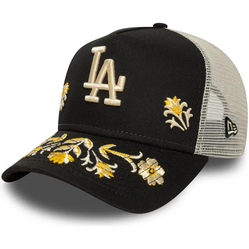 sort-a-frame-floral-icon-trucker-kasket-fra-los-angeles-dodgers-mlb-fra-new-era