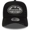 sort-trucker-kasket-a-frame-oval-distress-patch-fra-new-era