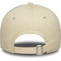 los-angeles-dodgers-mlb-new-era-9forty-floral-icon-beige-justerbar-kvinders-kasket-med-buet-skygge