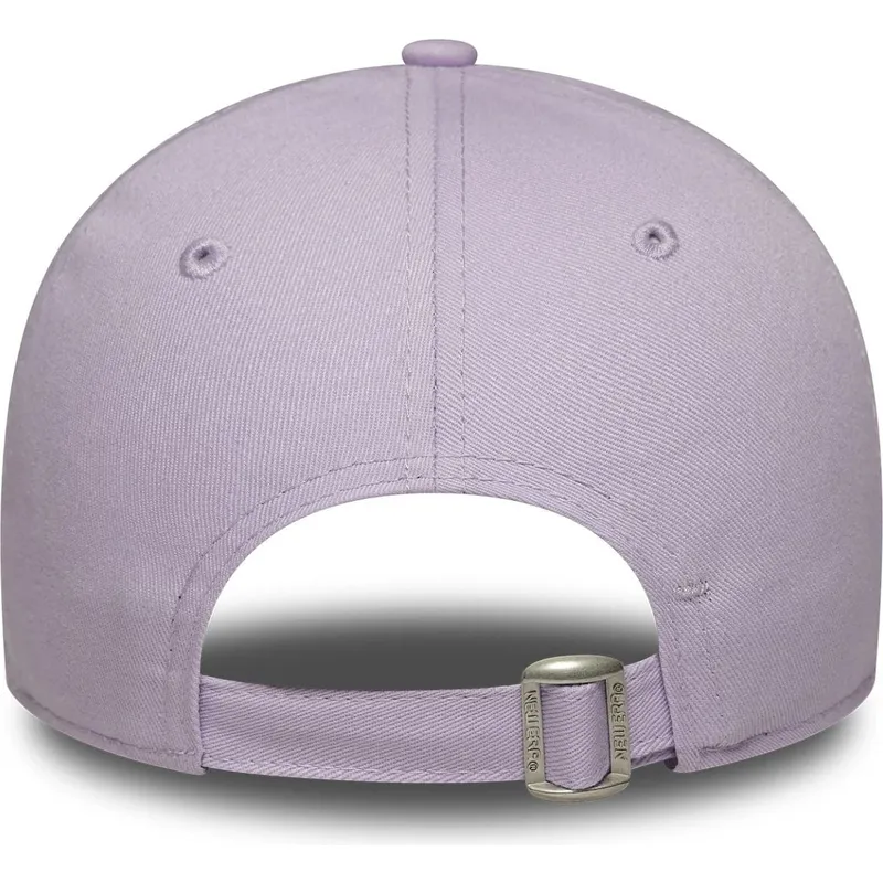 buet-violet-justerbar-kasket-til-kvinder-9forty-floral-icon-fra-new-york-yankees-mlb-fra-new-era