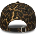 justerbar-leopardbuet-kasket-til-kvinder-9twenty-outline-new-york-yankees-mlb-fra-new-era