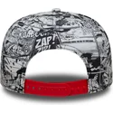 sort-flad-snapback-kasket-til-drenge-9fifty-all-over-print-superman-dc-comics-fra-new-era
