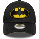 sort-justerbar-buet-kasket-til-drenge-9forty-all-over-print-batman-dc-comics-fra-new-era