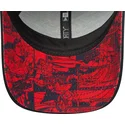 justerbar-morkebla-buet-kasket-til-drenge-9forty-all-over-print-med-superman-dc-comics-fra-new-era