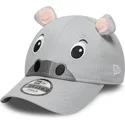 9forty-animal-gra-justerbar-buet-kasket-til-born-fra-new-era