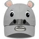 gra-justerbar-buet-kasket-til-drenge-9forty-animal-fra-new-era