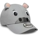 gra-justerbar-buet-kasket-til-born-9forty-animal-fra-new-era