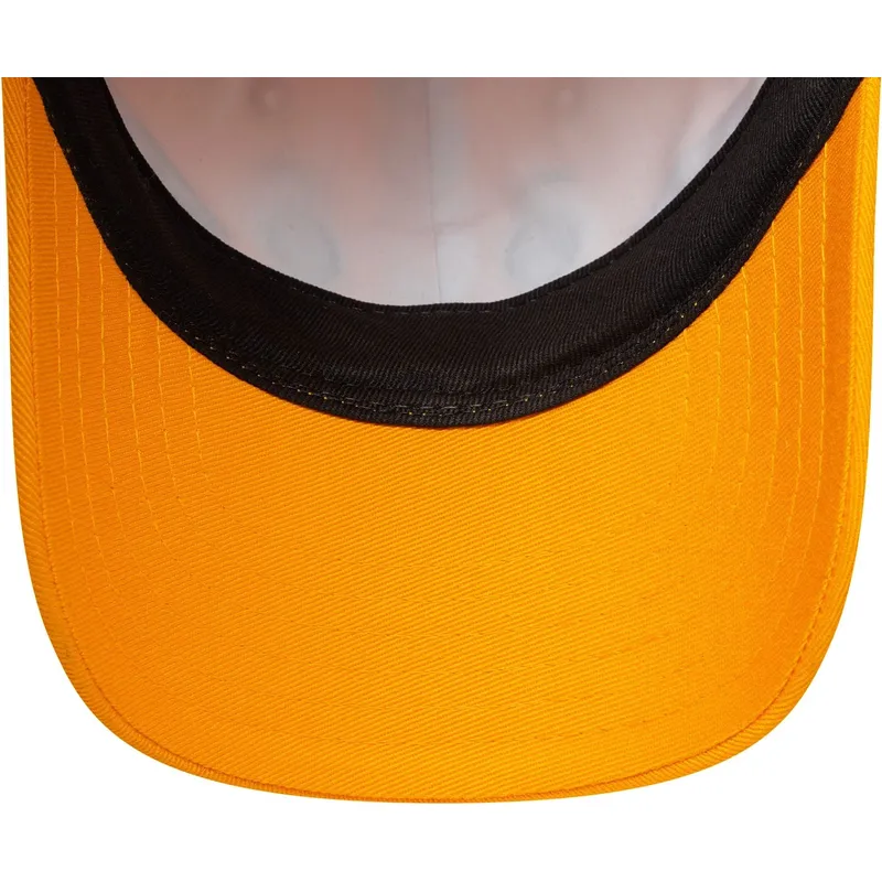 justerbar-orange-buet-kasket-til-born-9forty-animal-fra-new-era