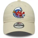 buet-beige-justerbar-kasket-til-dreng-9twenty-surf-crew-fra-new-era