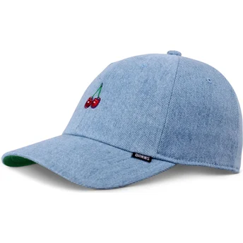 Justerbar blå buet cap Do Nothing Club DNC Cherry fra Djinns