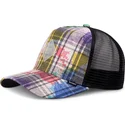 multifarvet-trucker-kasket-hft-dirty-check-fra-djinns