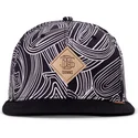 sort-flad-snapback-kasket-ma-pattern-fra-djinns