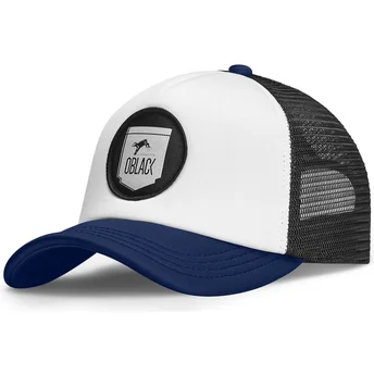 Oblack Classic marineblå trucker cap