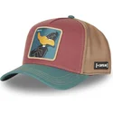 capslab-looney-tunes-daf3-ct-pato-lucas-multicolor-trucker-kasket
