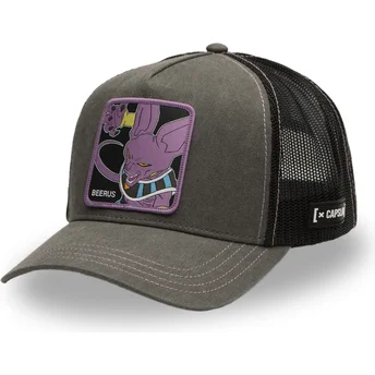 Gorra trucker grå Beerus DBS6 BEE Dragon Ball Super fra Capslab