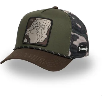 Gorra trucker multicolor Diablo de Tasmania LOO11 HIK Looney Tunes fra Capslab