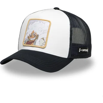 Hvid og sort trucker kasket Monkey D. Luffy OP5 GEA One Piece fra Capslab