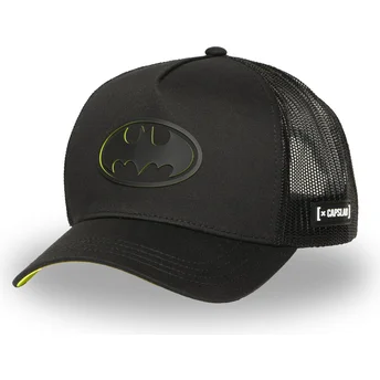 Sort Batman DC8 LOG DC Comics trucker cap fra Capslab