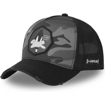 Gorra trucker grå Pato Lucas LOO11 DAF Looney Tunes fra Capslab