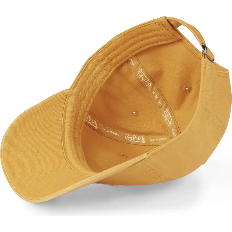 gul-justerbar-curved-cap-log05-cd-fra-von-dutch