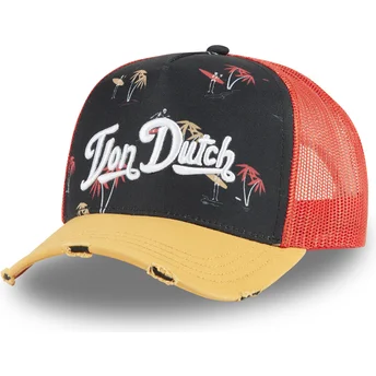 Von Dutch multifarvet trucker cap PRINT05