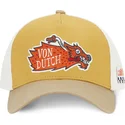 trucker-kasket-brun-og-hvid-wild05-fra-von-dutch